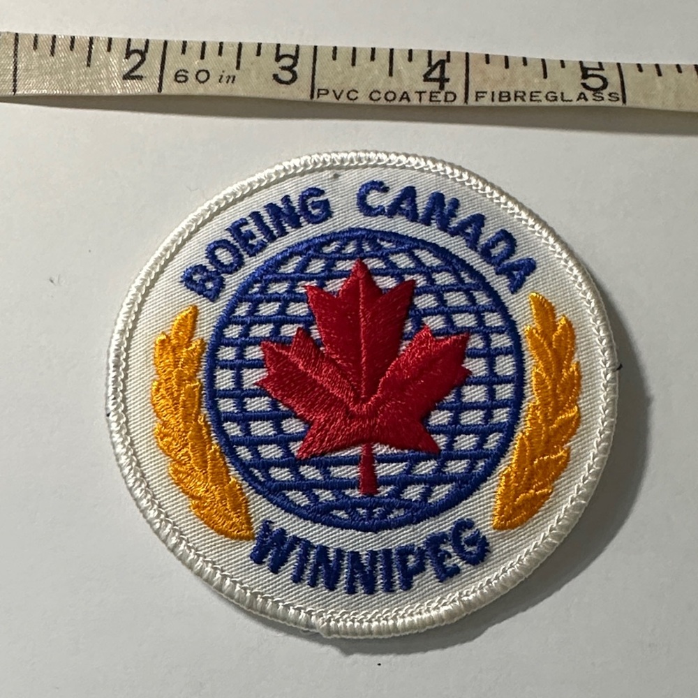 Vintage Boeing Canada Winnipeg Patch